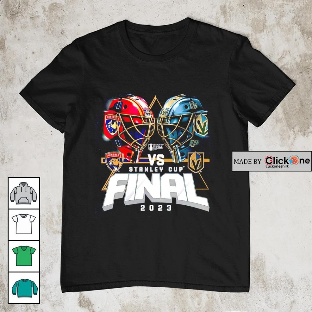 Florida Panthers Vs. Vegas Golden Knights 2023 Stanley Cup Final Matchup Head To Head Shirt