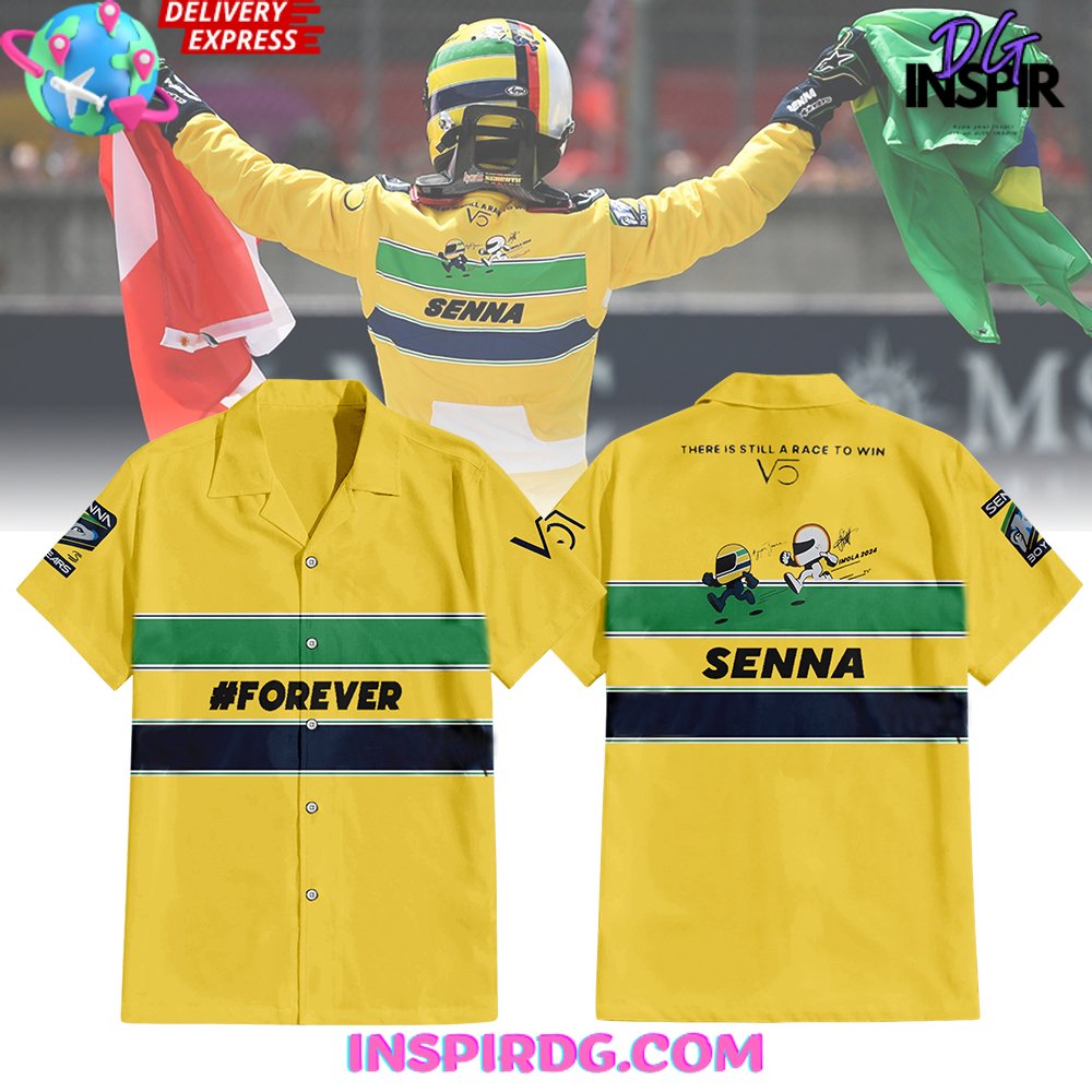 Forever Senna Monaco F1 Team Set Shirt Cap Short