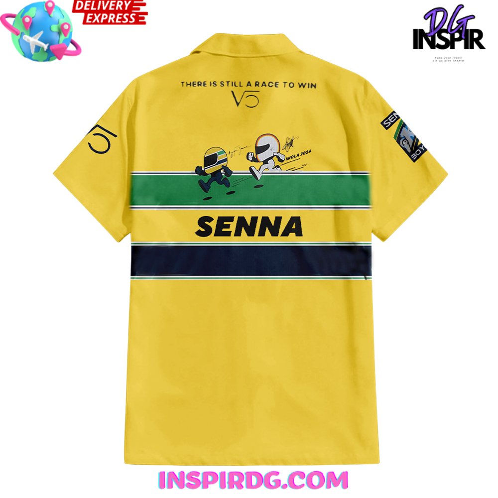 Forever Senna Monaco F1 Team Set Shirt Cap Short - Image 3