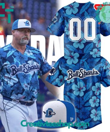 Durham Bulls "Bull Sharks" Special New 2025 Baseball Jersey