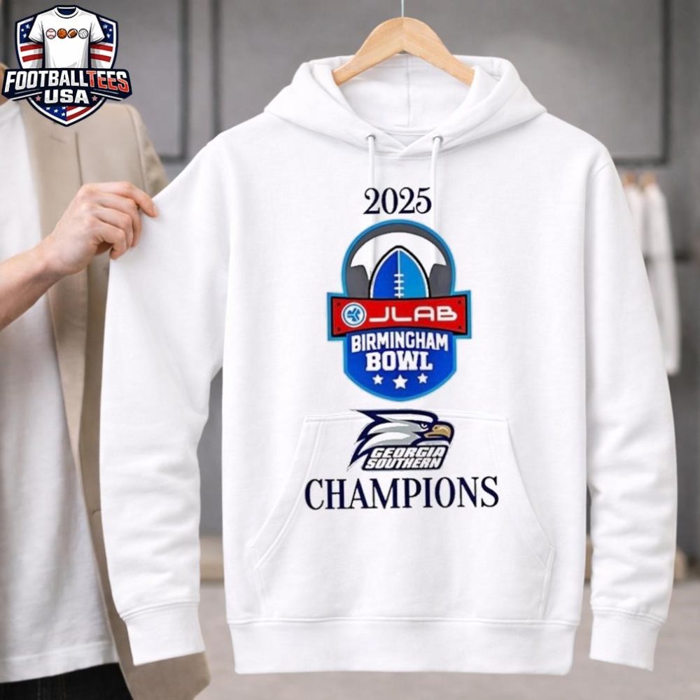 Georgia Southern Eagles 2025 Birmingham Bowl Champions Unisex Unisex Shirt - Image 2