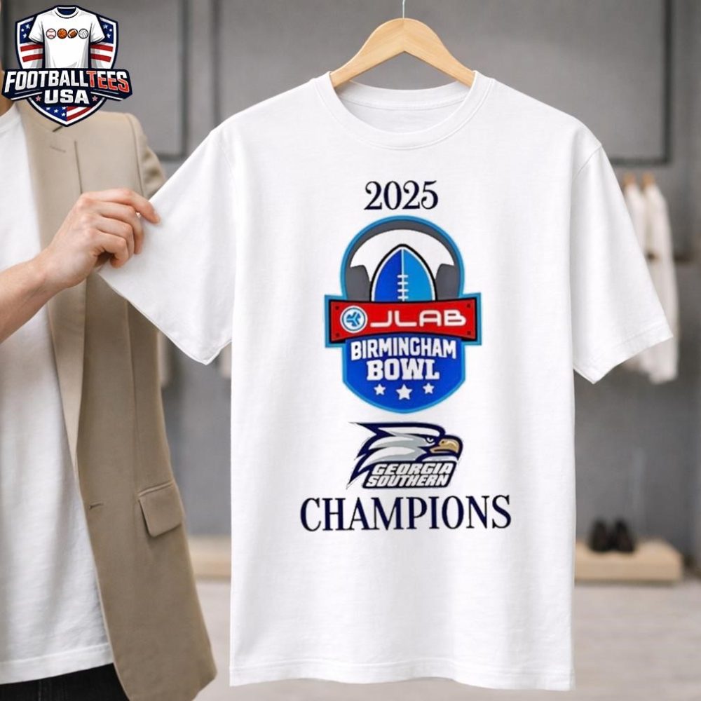 Georgia Southern Eagles 2025 Birmingham Bowl Champions Unisex Unisex Shirt