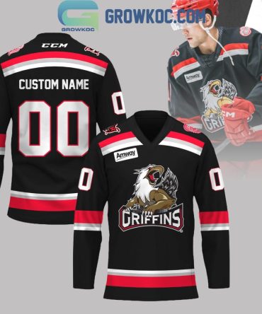 Grand Rapids Griffins Motu Viget Griff 2024 Personalized Hockey Jersey