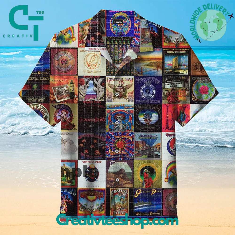 Grateful Dead Band Hawaiian Shirt