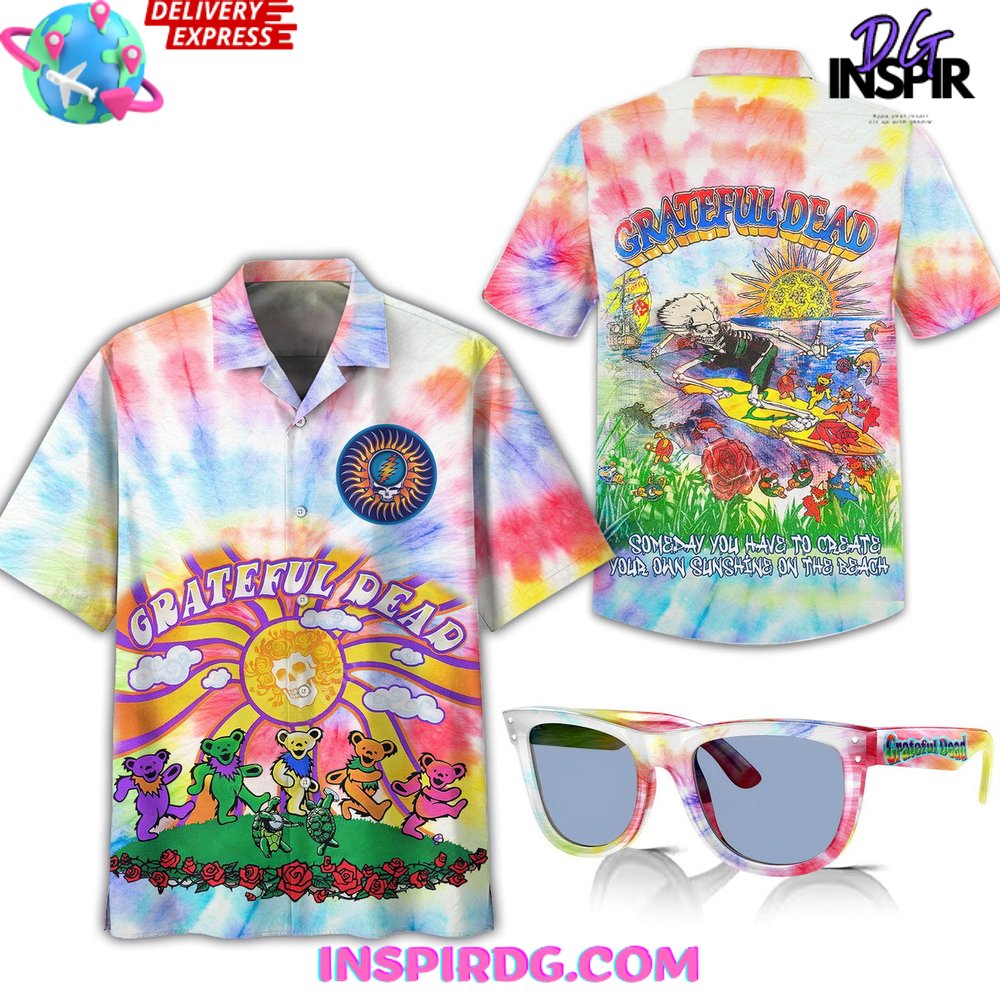 Grateful Dead Sunshine Special Hawaiian Shirt - Image 2