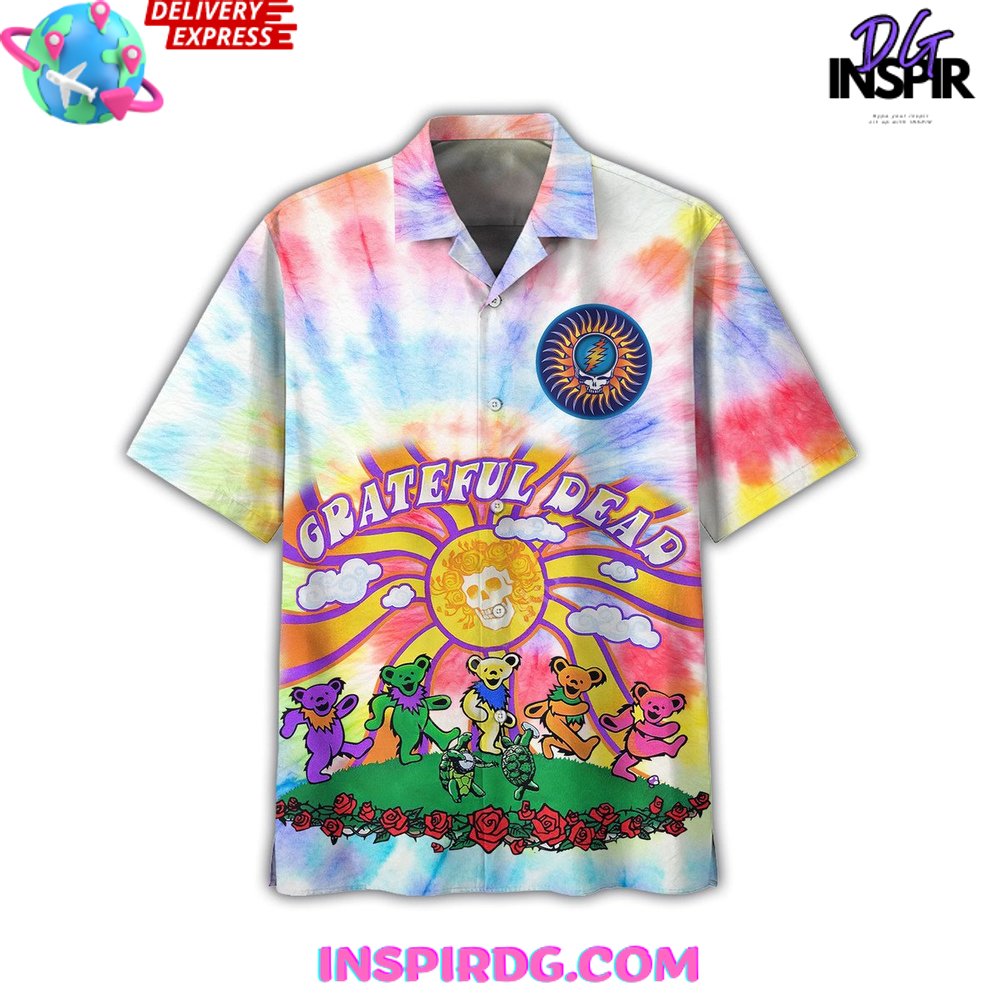 Grateful Dead Sunshine Special Hawaiian Shirt - Image 3