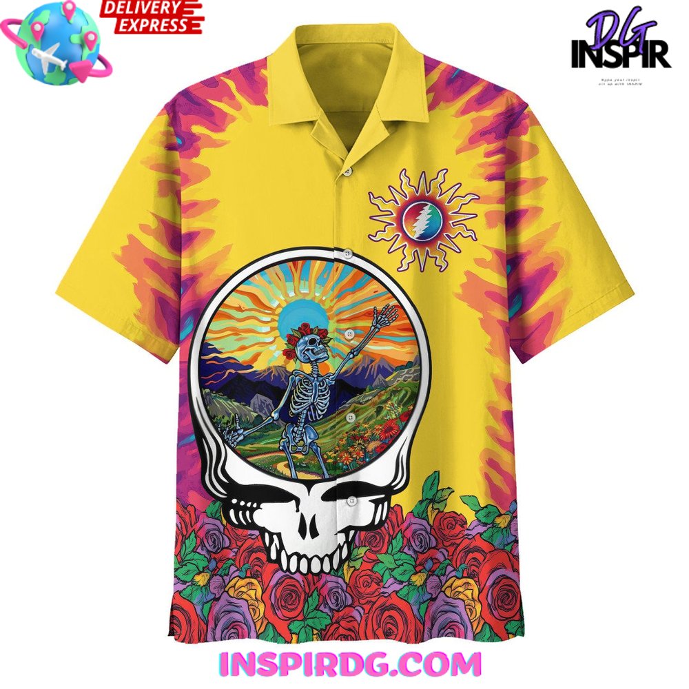 Grateful Dead Vibes Limited Hawaiian Shirt - Image 3