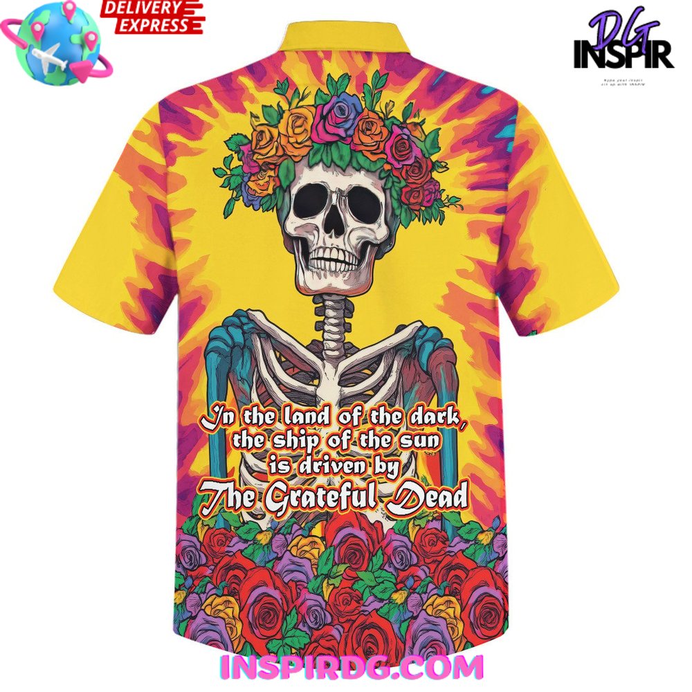 Grateful Dead Vibes Limited Hawaiian Shirt - Image 4