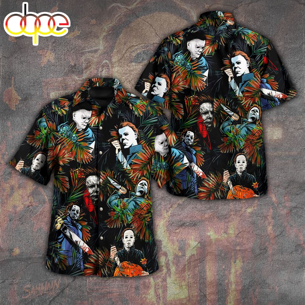 Halloween X Michael Myers 3D Hawaiian Shirt