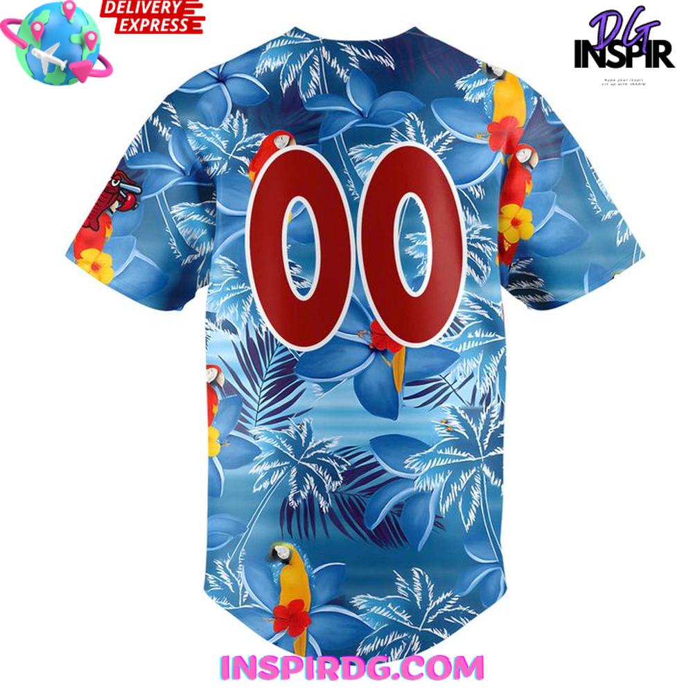 Hickory Crawdads Margaritaville Night 2025 Hawaiian Shirt - Image 3