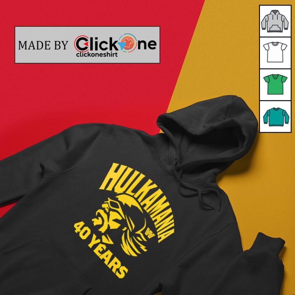 Hulk Hogan 40 Years Shirt - Image 2