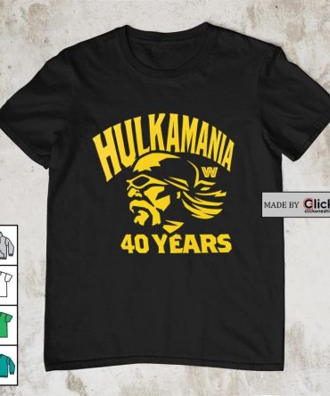 Hulk Hogan 40 Years Shirt