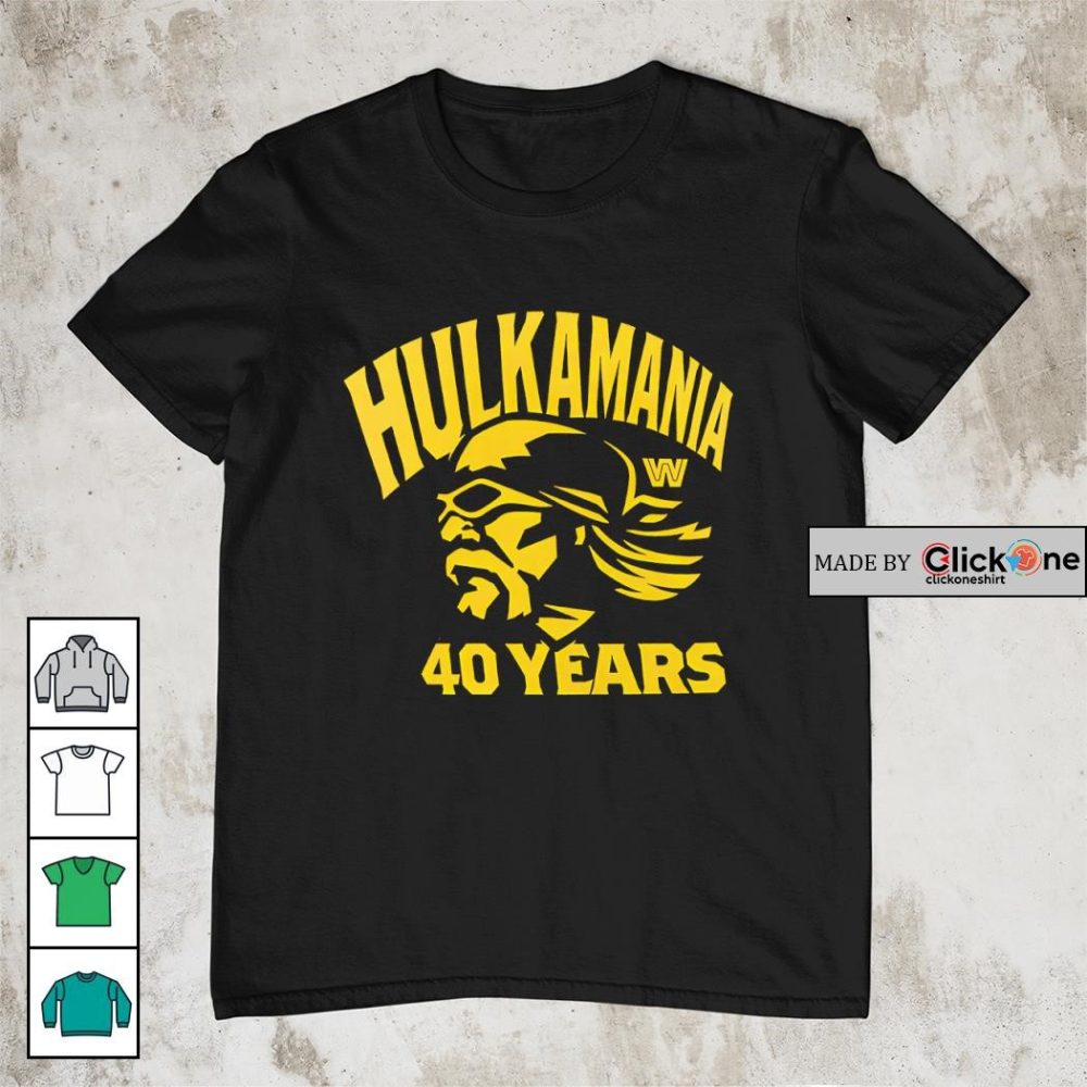 Hulk Hogan 40 Years Shirt