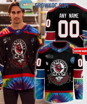 Huntsville Havoc 2024 Grateful Dead The Memories Personalized Hockey Jersey