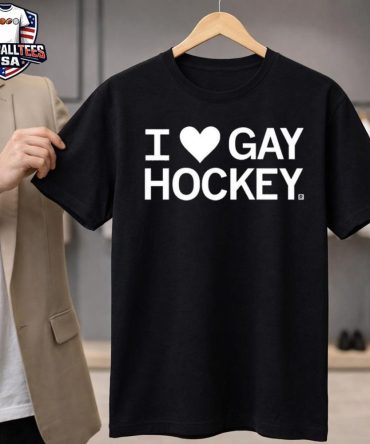 I Heart Gay Hockey Unisex Shirt