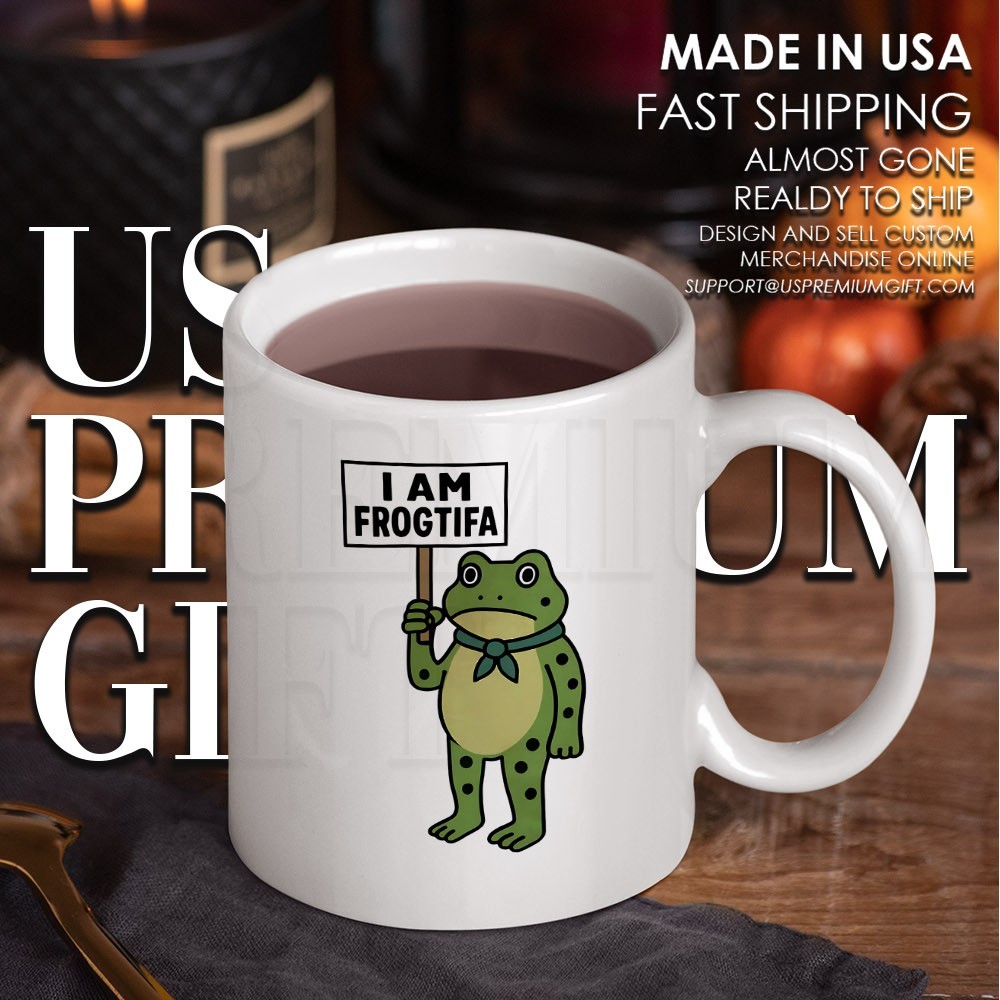 I Am Frogtifa Frog Shirt - Image 4