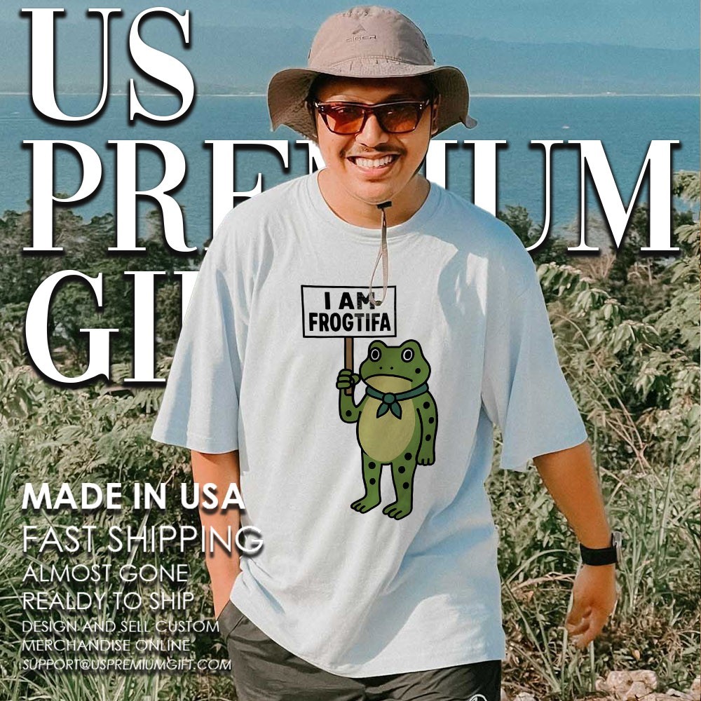 I Am Frogtifa Frog Shirt