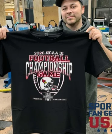 Illinois State Redbirds 2026 Ncaa Di Football Championship Game Shirt