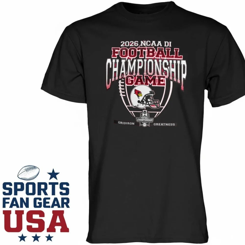 Illinois State Redbirds 2026 Ncaa Di Football Championship Game Shirt - Image 4