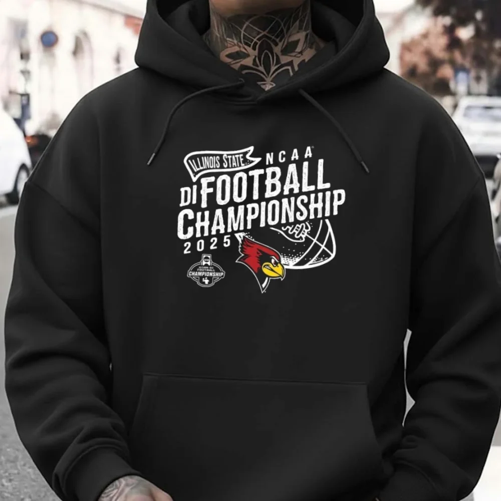 Illinois State University Redbirds Football 2025 Fcs National Championship Game Bound Shirt - Image 2