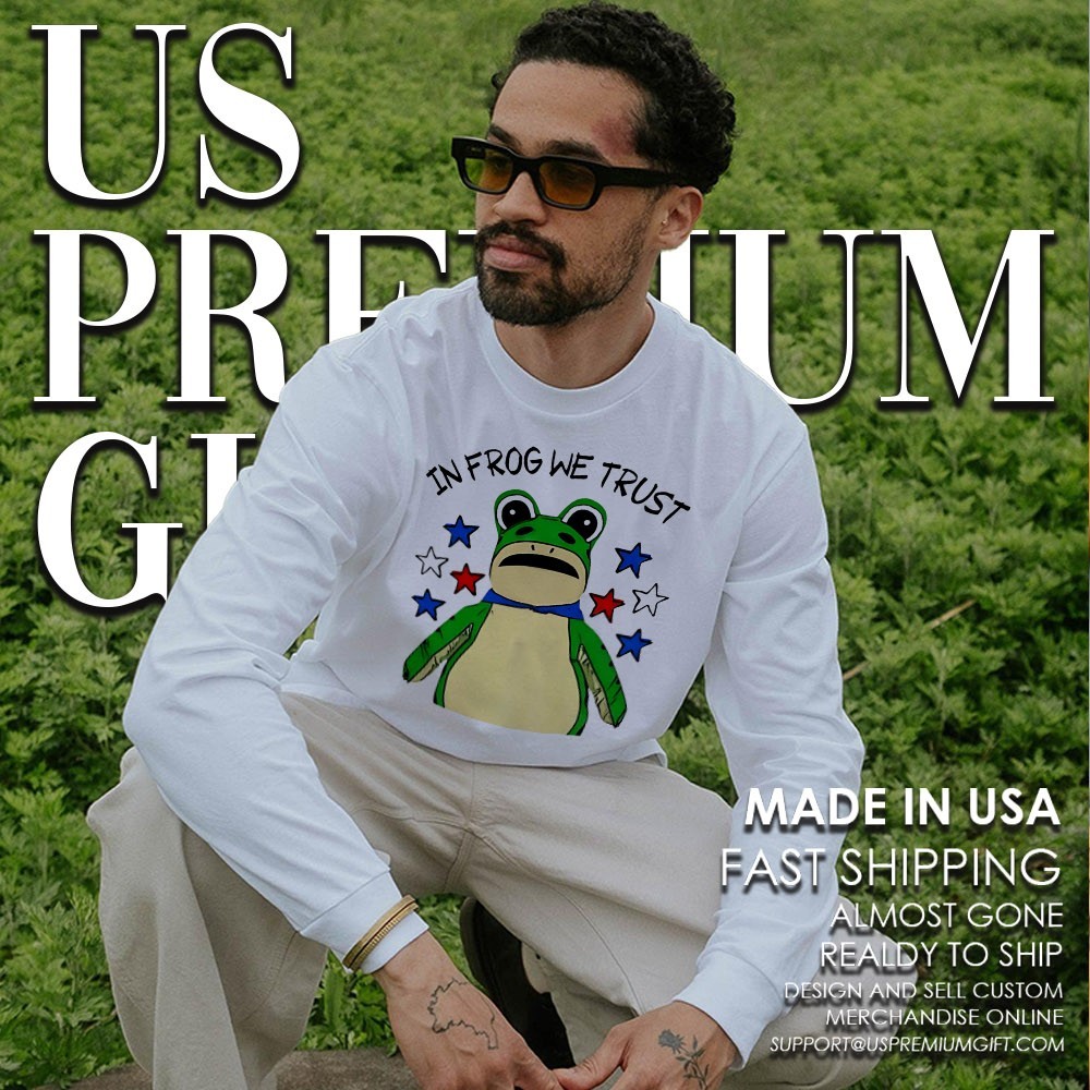 In Frog We Trust Portland Frog Protest Shirt - Image 3