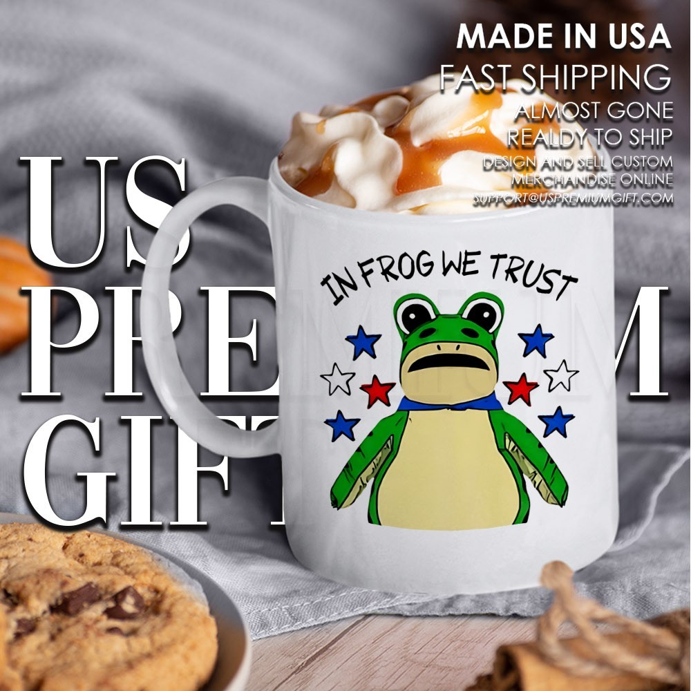 In Frog We Trust Portland Frog Protest Shirt - Image 4