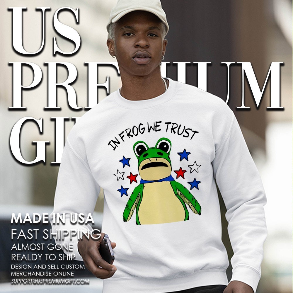 In Frog We Trust Portland Frog Protest Shirt - Image 5