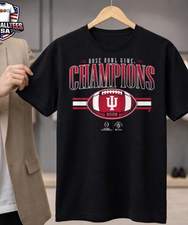 Indiana Football Cfp Rose Bowl Champions 2026 Unisex Shirt