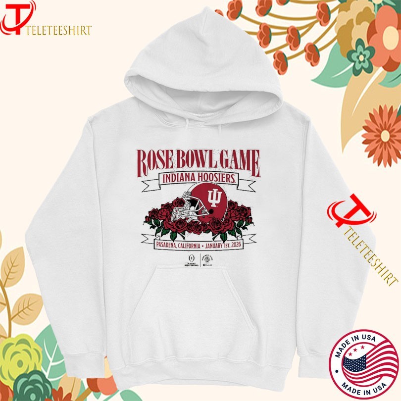 Indiana Hoosiers 2025 Rose Bowl Game Pasadena California 2026 College Football Playoff T-Shirts - Image 3
