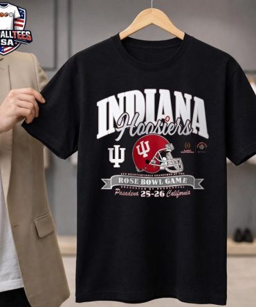 Indiana Hoosiers Cfp Quarterfinals Champions At The Rose Bowl Game Presented By Prudential 25-26 Helmet Unisex Shirt