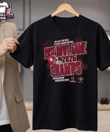 Indiana Hoosiers Football 2026 Rose Bowl Game Champs Unisex Shirt