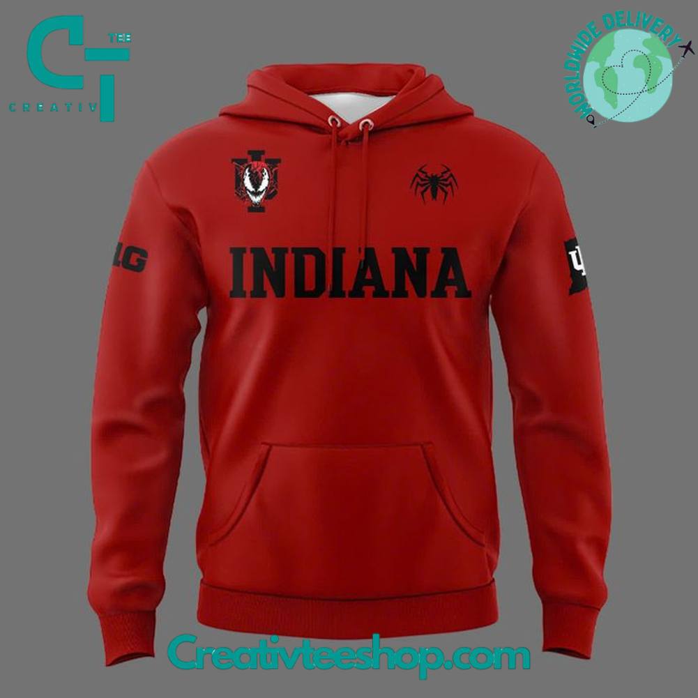 Indiana Hoosiers X Venom Special Hoodie - Image 2