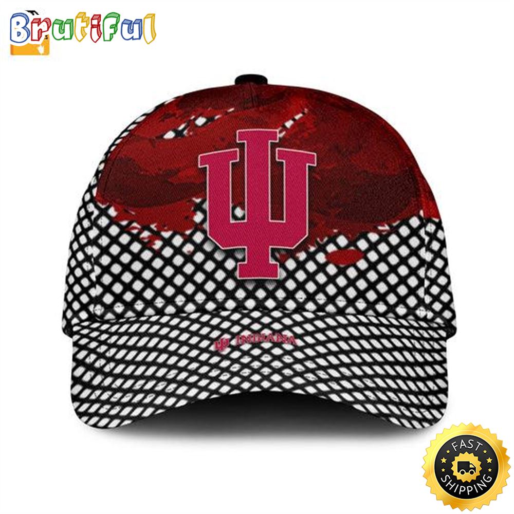 Indiana Hoosiers Grunge Classic Cap