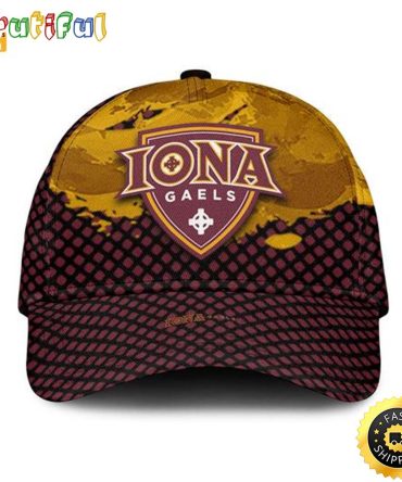 Iona Gaels Grunge Classic Cap