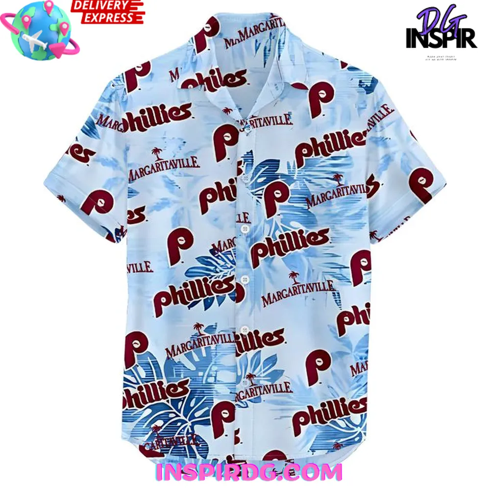 Philadelphia Phillies Margaritaville 2025 Hawaiian Shirt - Image 2