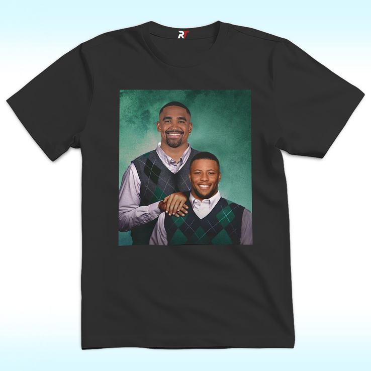 Jalen Hurts, Saquon Barkley Step Brothers Shirt