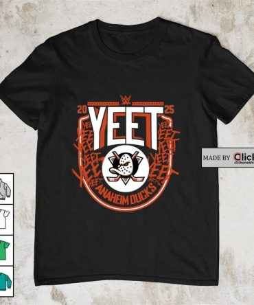 Jey Uso Yeet Anaheim Ducks Nhl 2025 Shirt