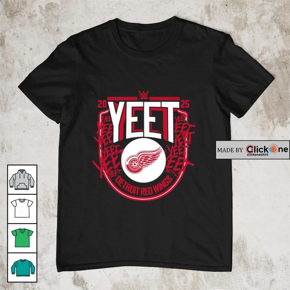 Jey Uso Yeet Detroit Red Wings Nhl 2025 Shirt