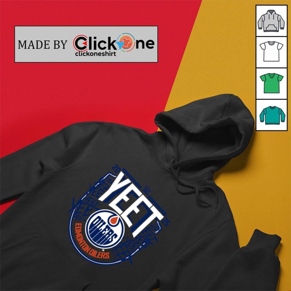 Jey Uso Yeet Edmonton Oilers Nhl 2025 Shirt - Image 2