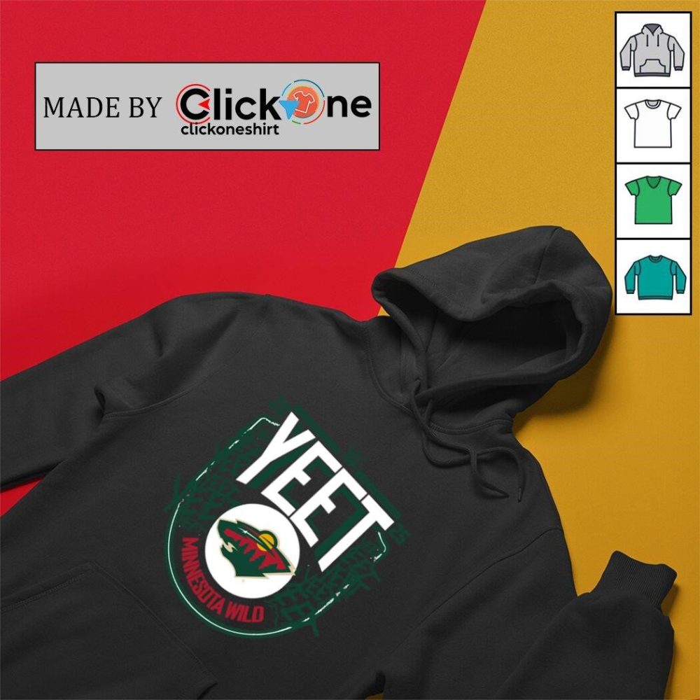 Jey Uso Yeet Minnesota Wild Nhl 2025 Shirt - Image 2