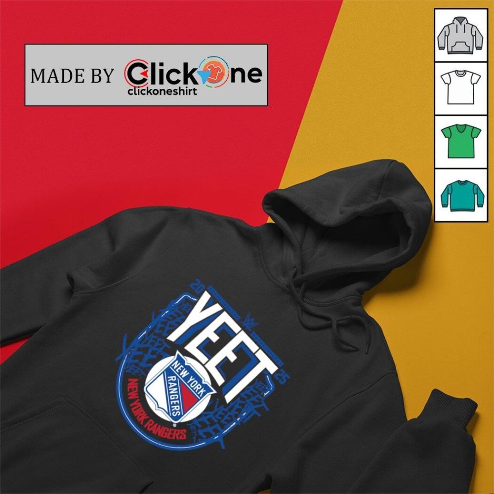 Jey Uso Yeet New York Rangers Nhl 2025 Shirt - Image 2