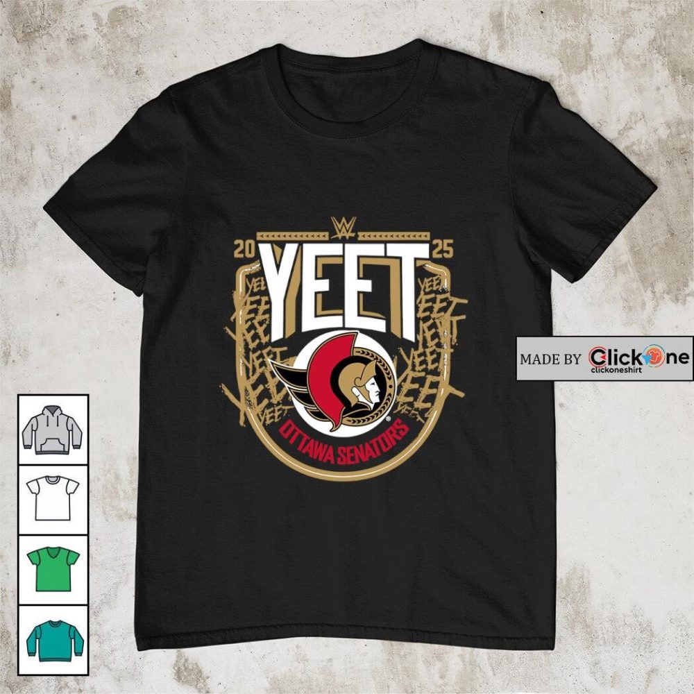 Jey Uso Yeet Ottawa Senators Nhl 2025 Shirt