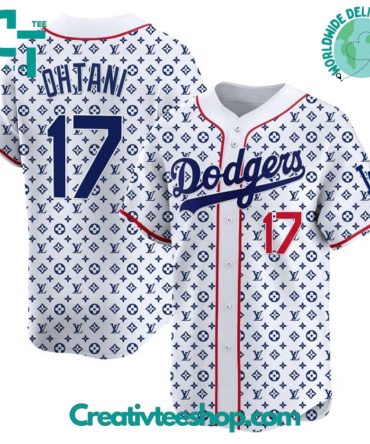 Shohei Ohtani #17 Los Angeles Dodgers X Lv Special Design Baseball Jersey