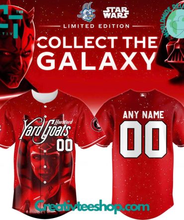 Hartford Yard Goats X Star Wars Baseball Jersey 2025