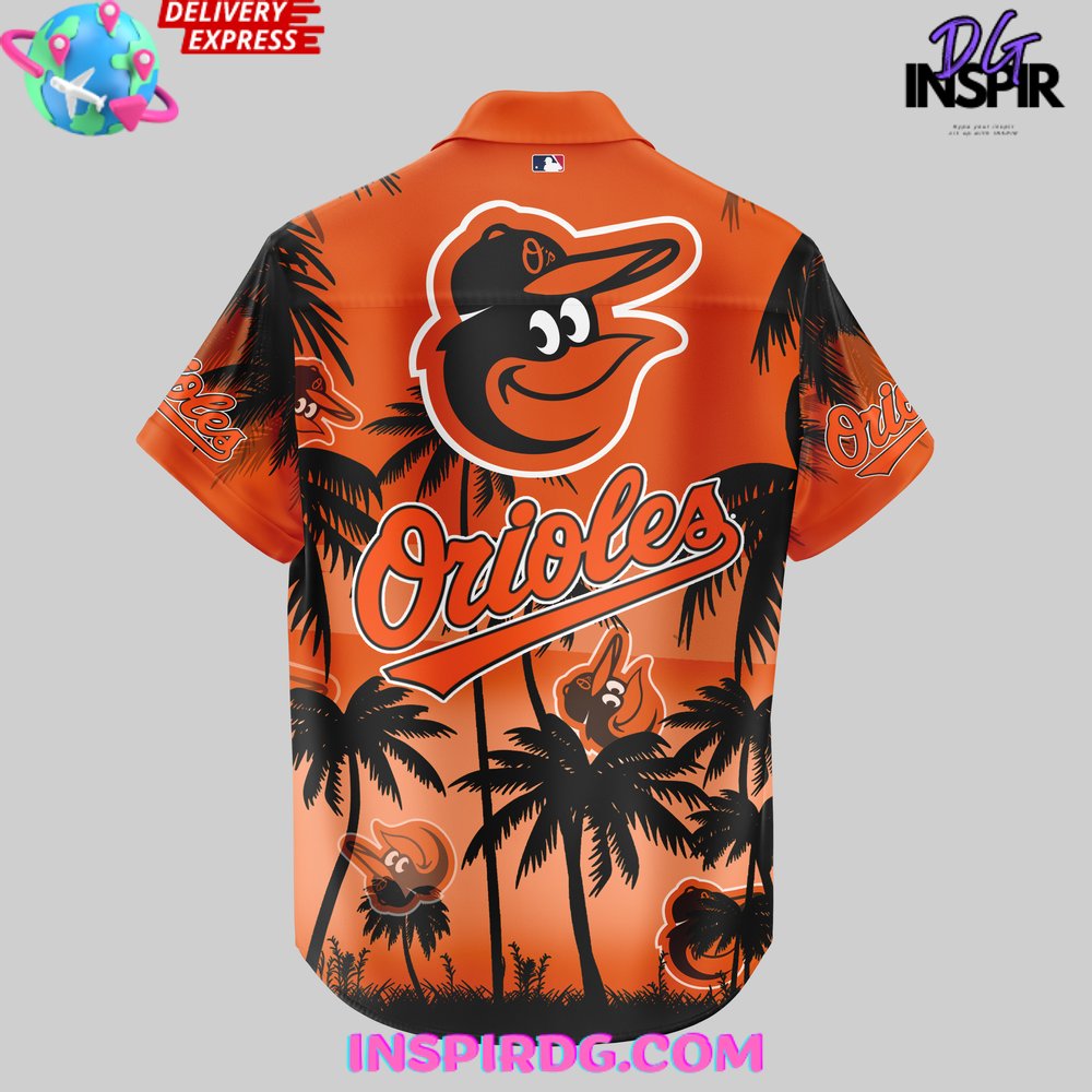 Limited Edition Baltimore Orioles 2024 Special Hawaiian Shirt - Image 3