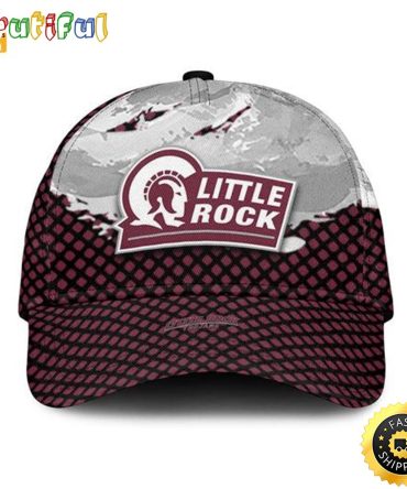 Little Rock Trojans Grunge Classic Cap