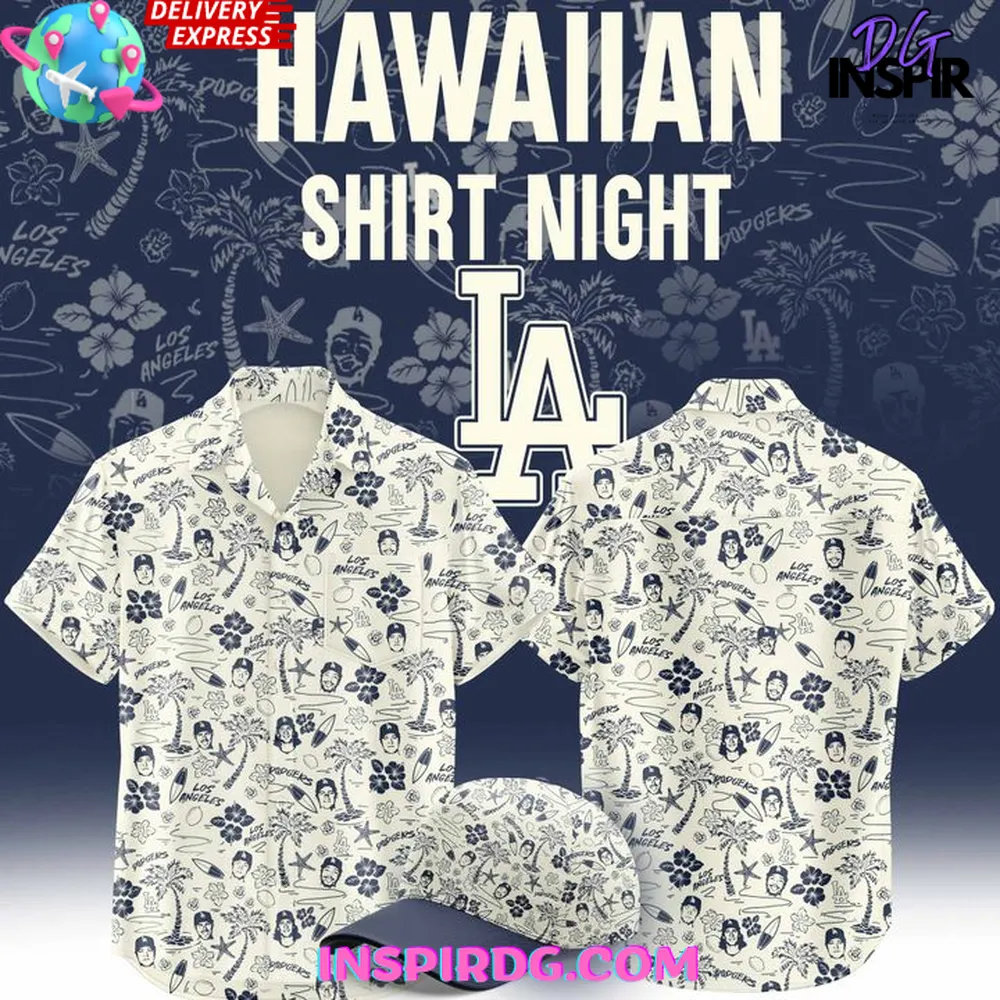 Los Angeles Dodgers Island Limited Hawaiian Shirt