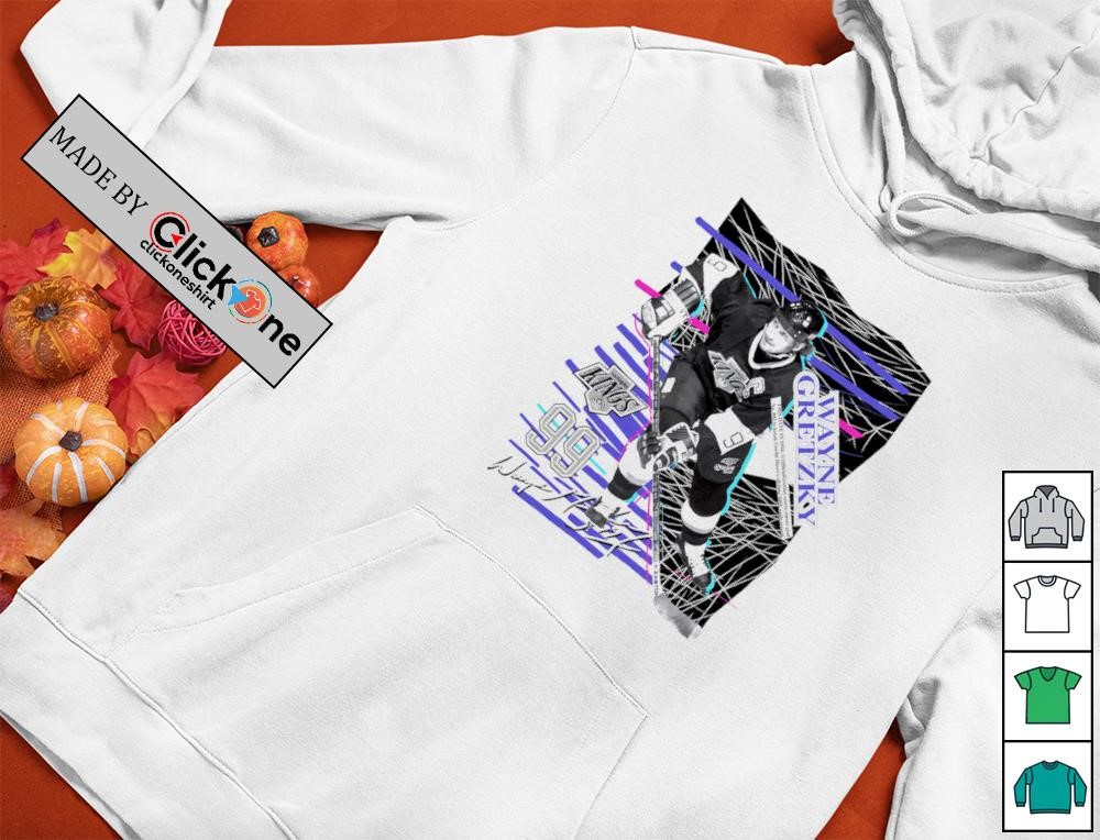 Los Angeles Kings Wayne Gretzky Signature Shirt - Image 2
