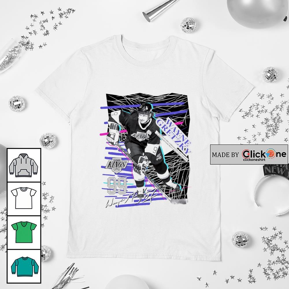 Los Angeles Kings Wayne Gretzky Signature Shirt