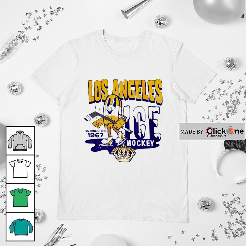 Los Angeles Kings Ice Hockey Established 1967 Popsicle Shirt